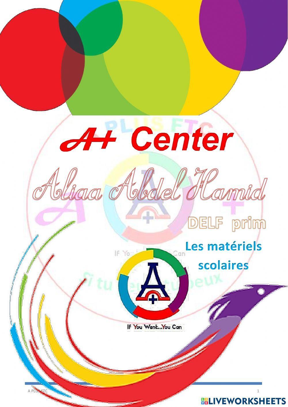 Les affaires scolaires