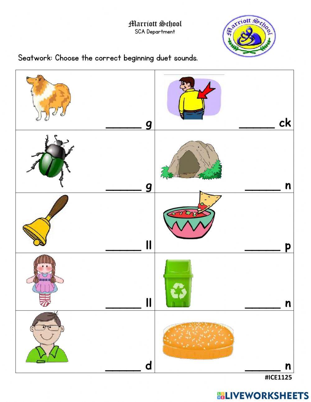Seatwork-2 Duet Sounds B and D