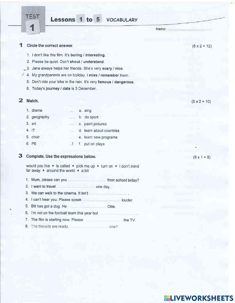 test-1-5-luke-and-myla-2-online-exercise-for-live-worksheets