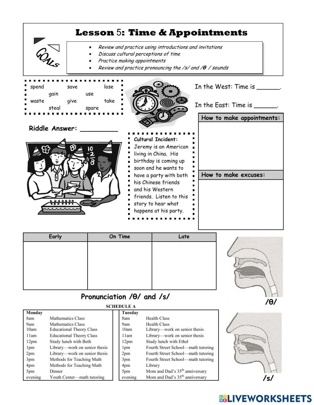 OC1 L5 - Appointments ( Student Notes)