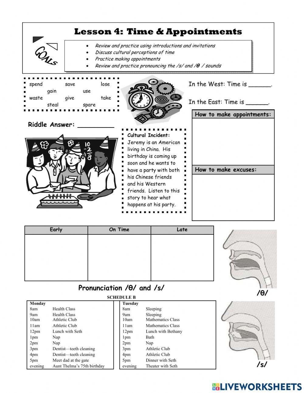 OC1 L5 - Appointments ( Student Notes)