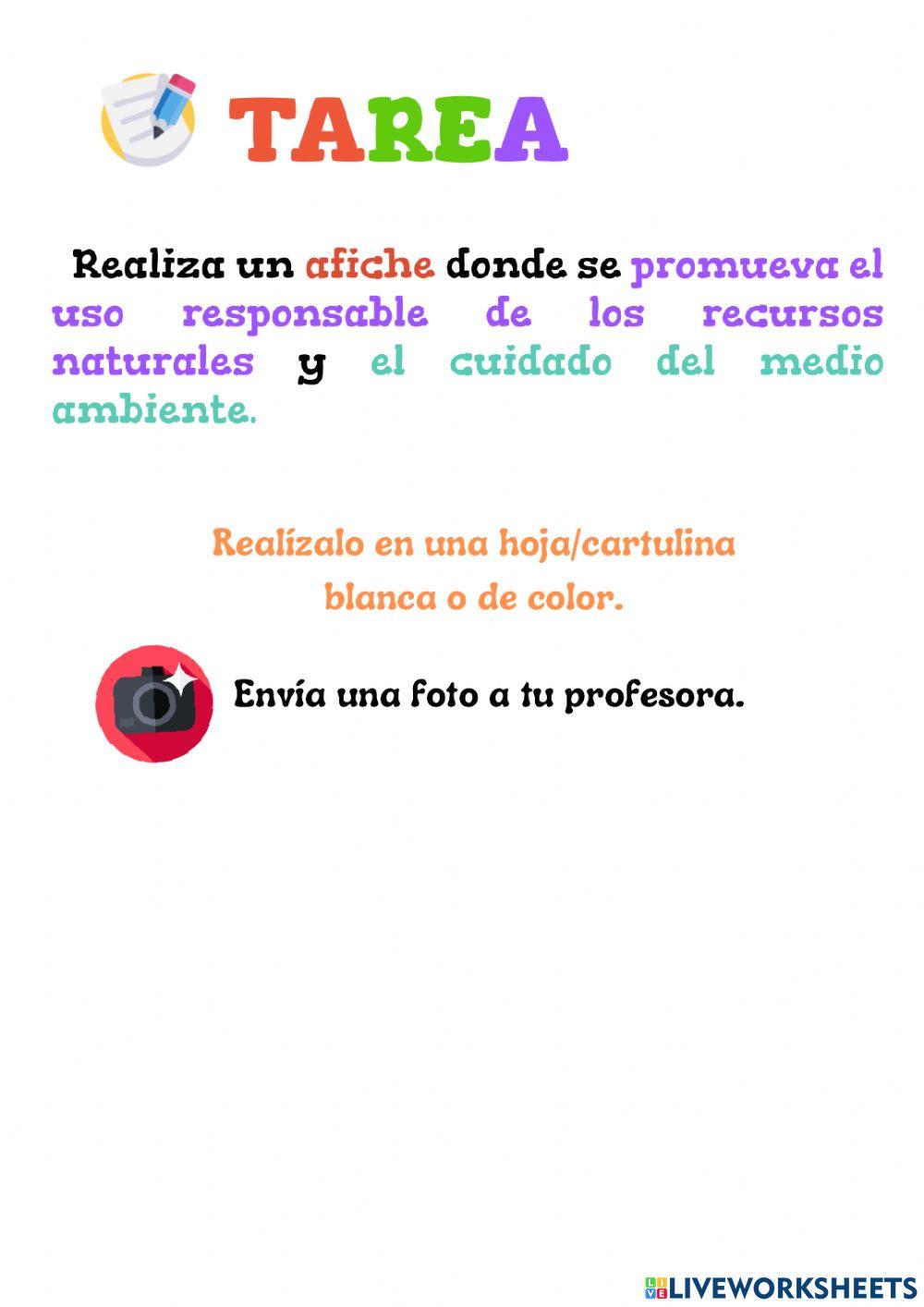 Cuidemos los recursos naturales