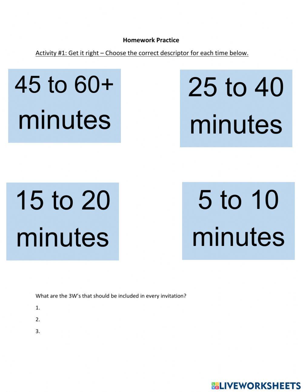 OC1 L5 - Homework Practice