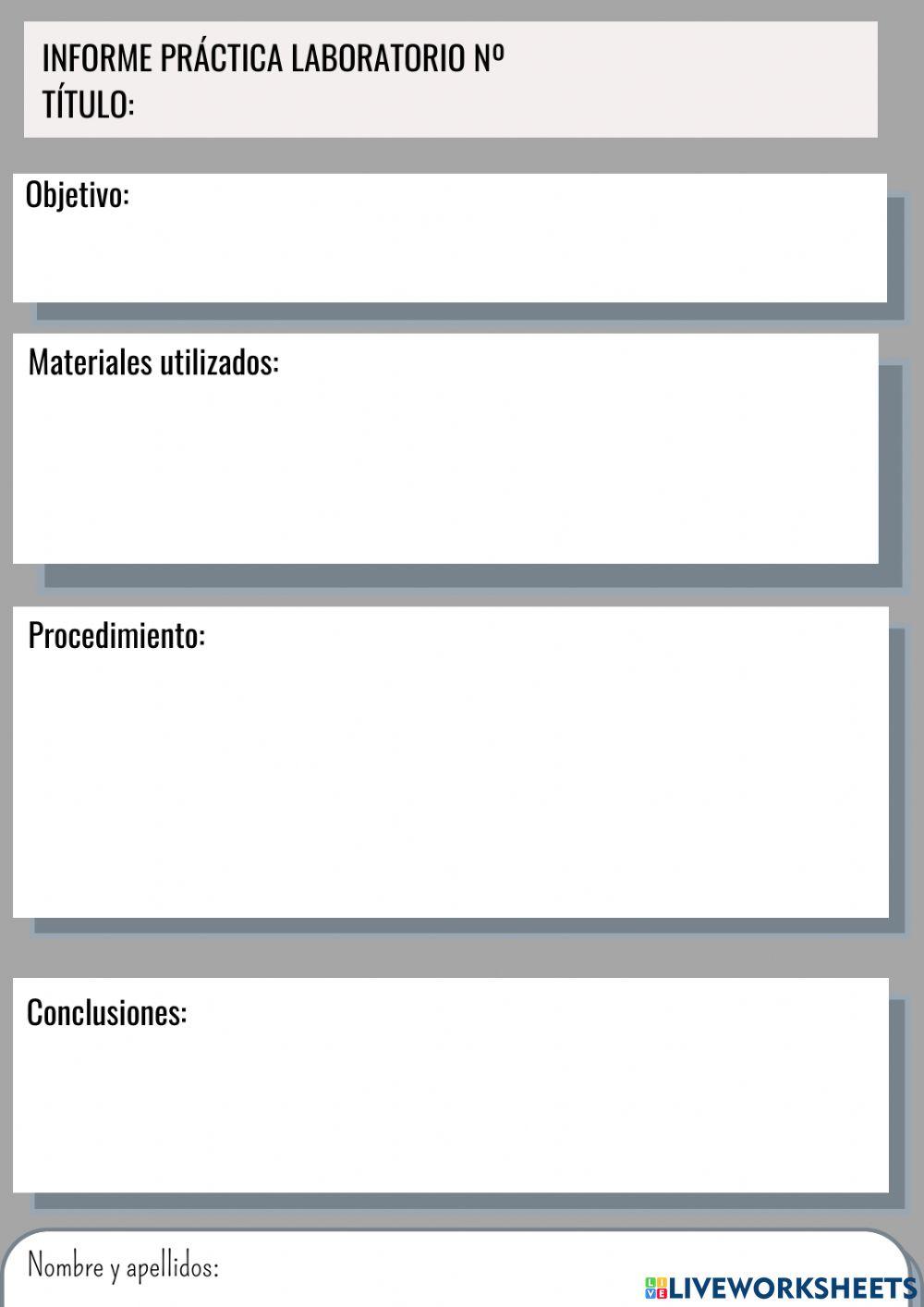 Informe prácticas laboratorio