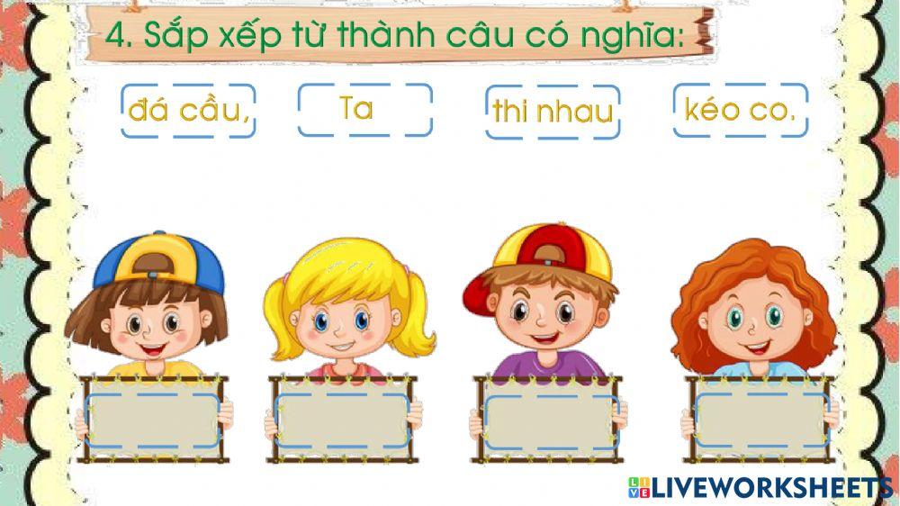 Phiếu Tiếng Việt tuần 7