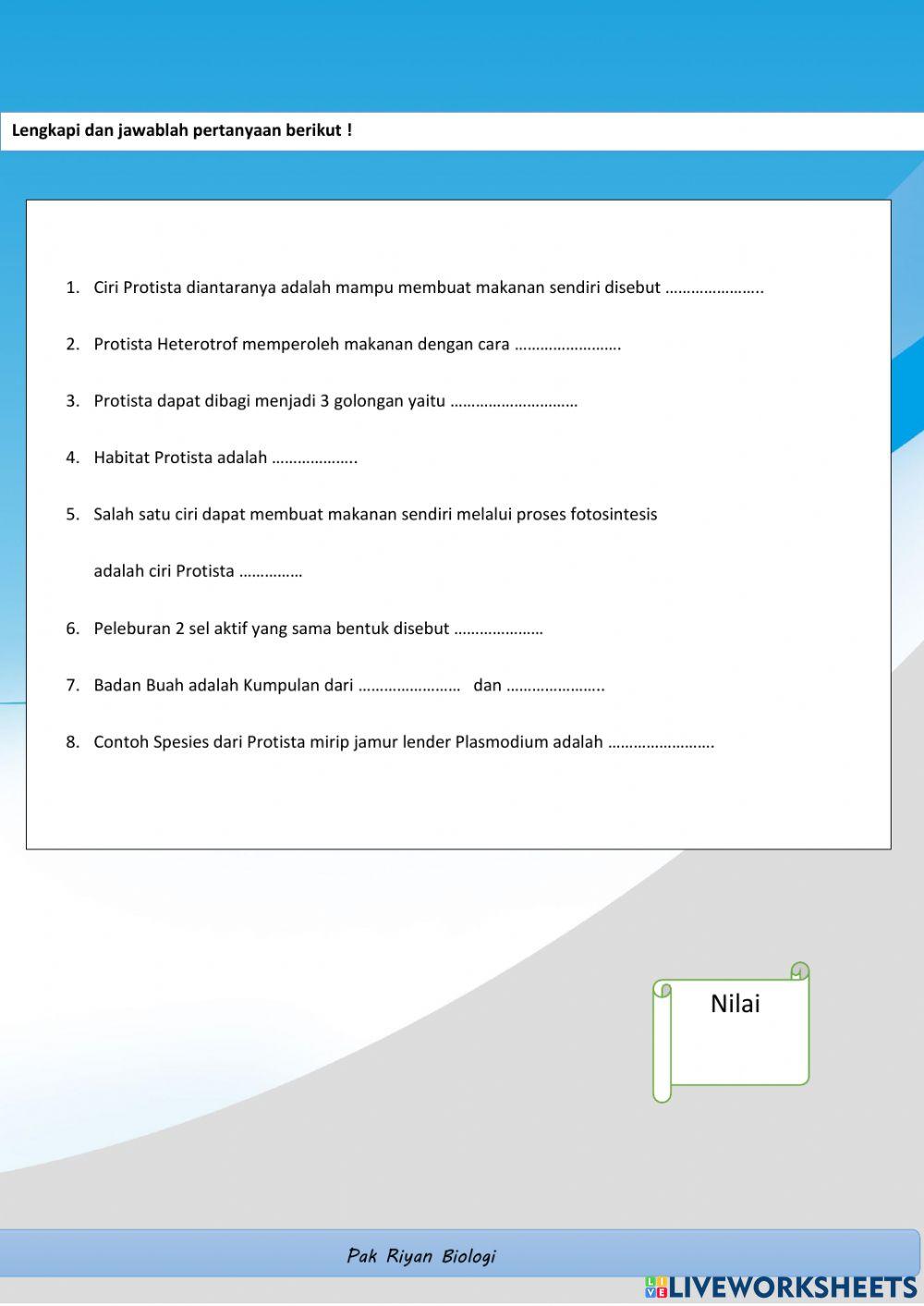Protista Mirip Jamur