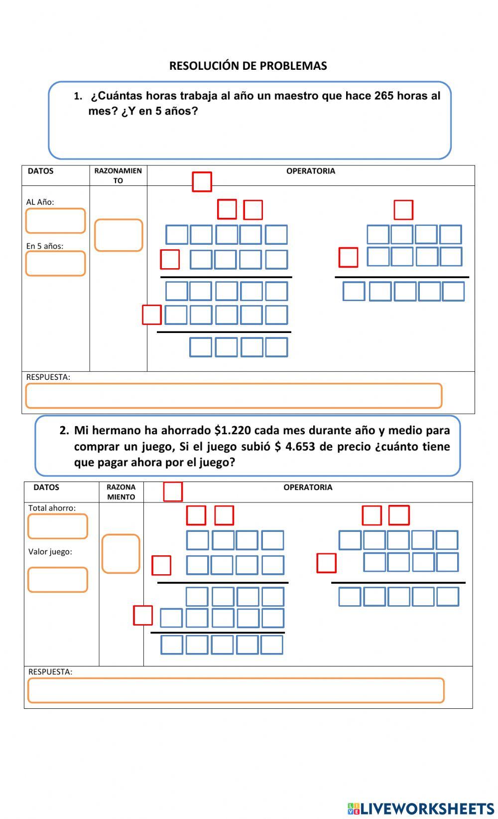 Resolucion de problemas