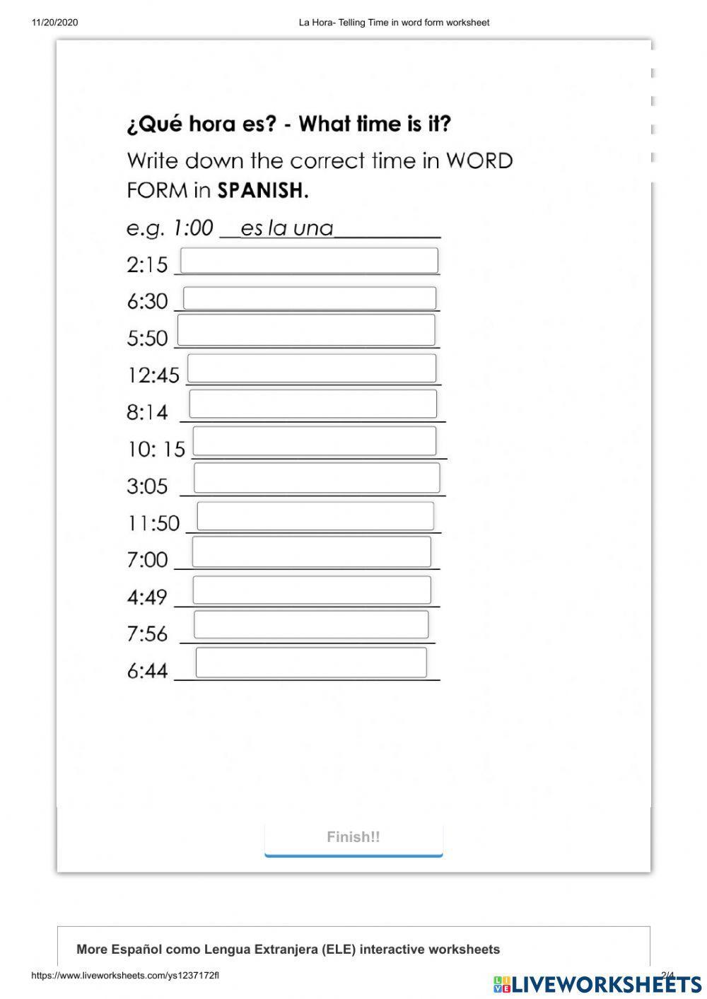 telling-time-in-spanish-worksheet-live-worksheets