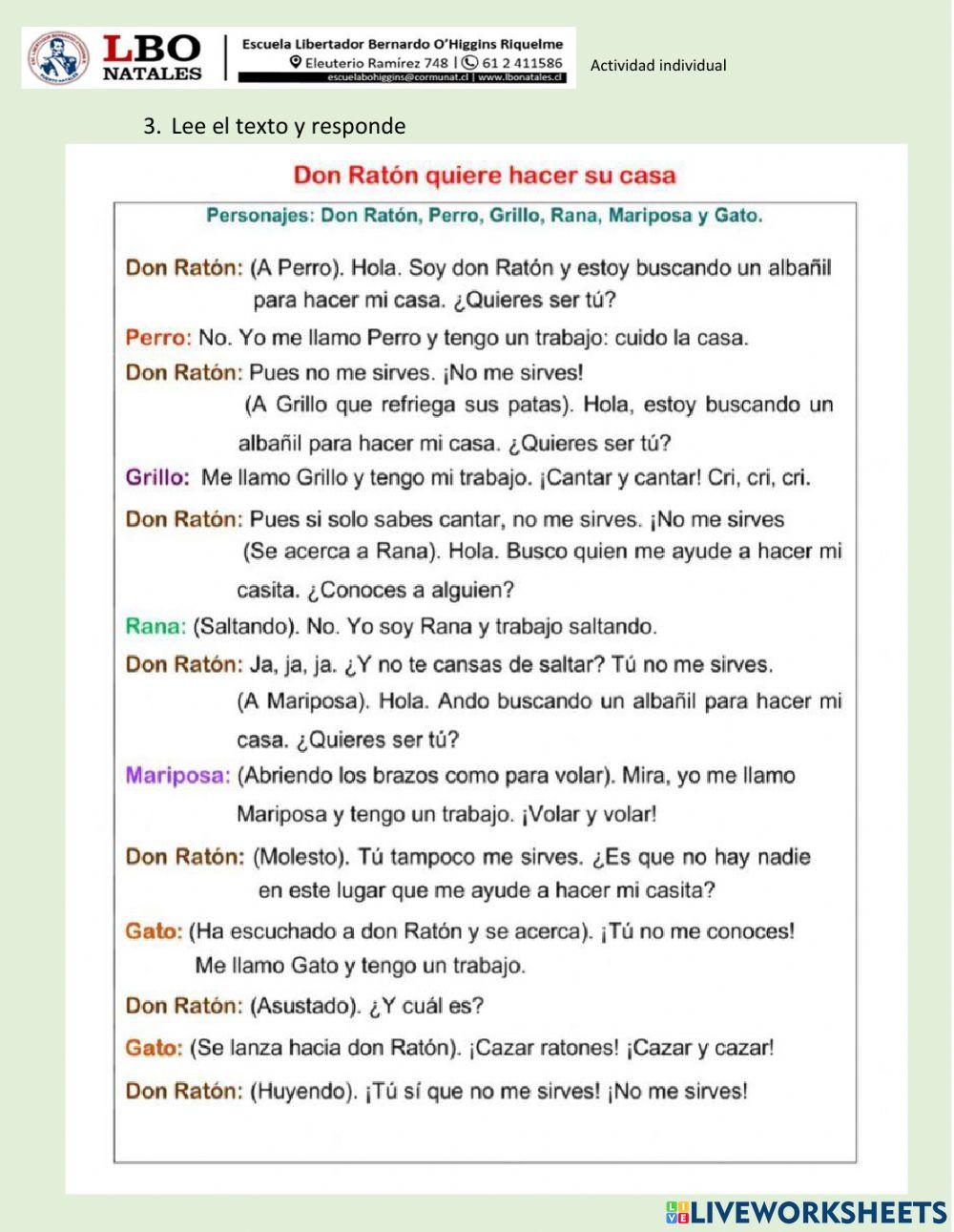 Actividad individual