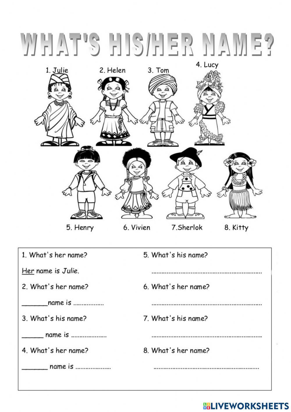 Possessive adjectives