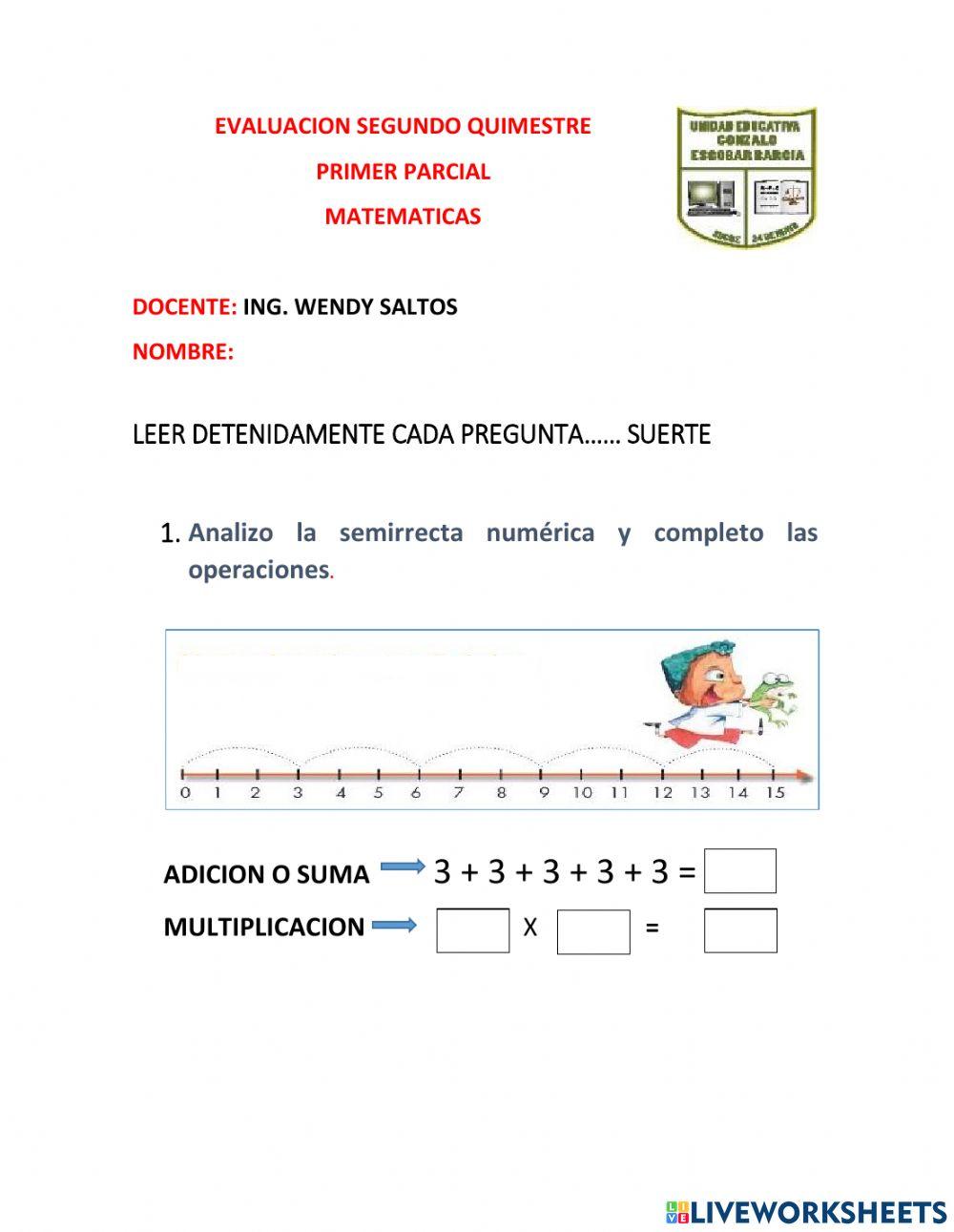 Multiplicaciones lineales