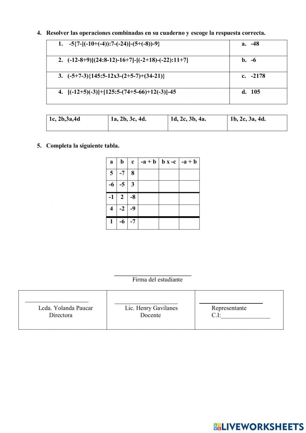Evaluación Primer Parcial