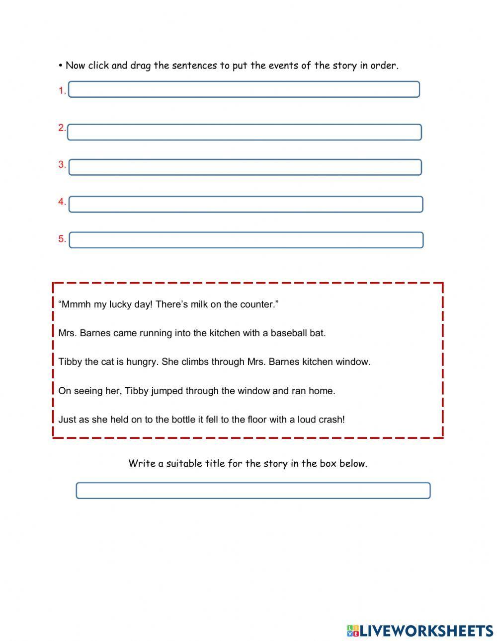 SEQUENCE PICTURE STORY 