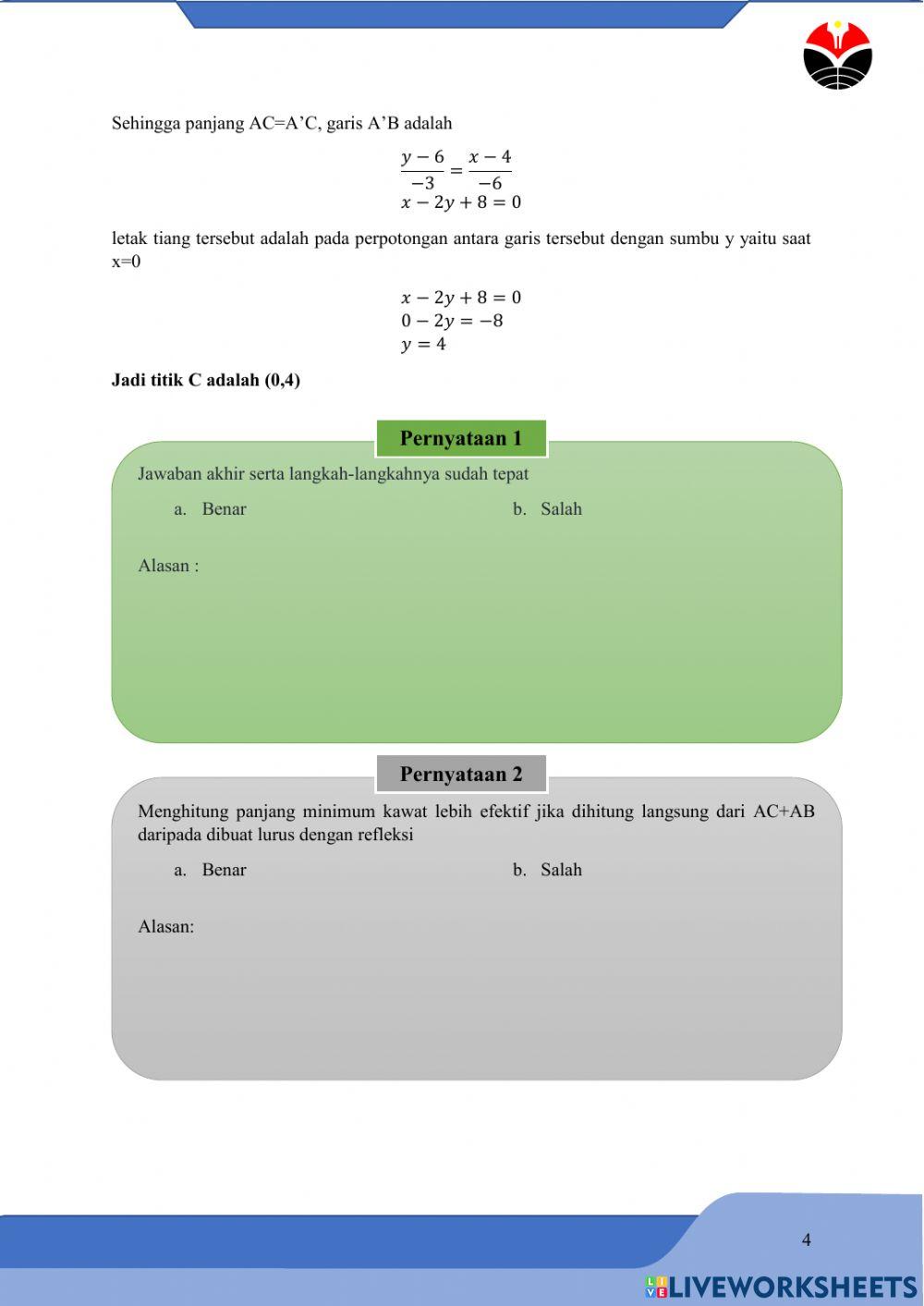 Transformasi Geometri