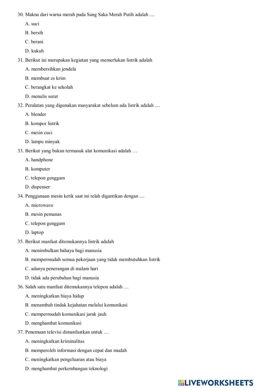 Pas ips kelas 6 s 1 2021