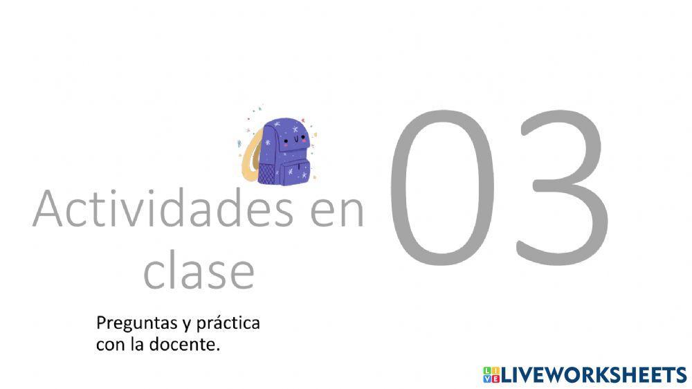 Actividad en Clase Séptimo