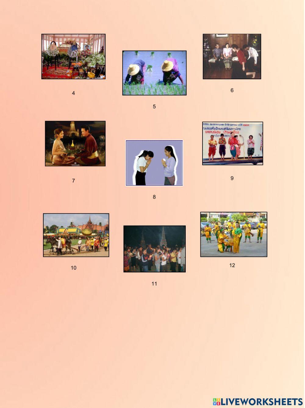 ลักษณะของวัฒนธรรมไทย