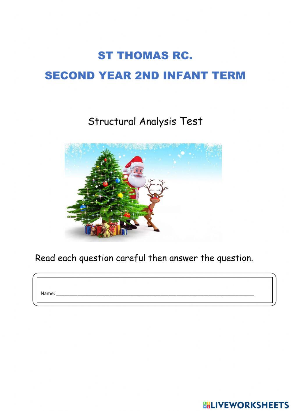 Structural Analysis Test