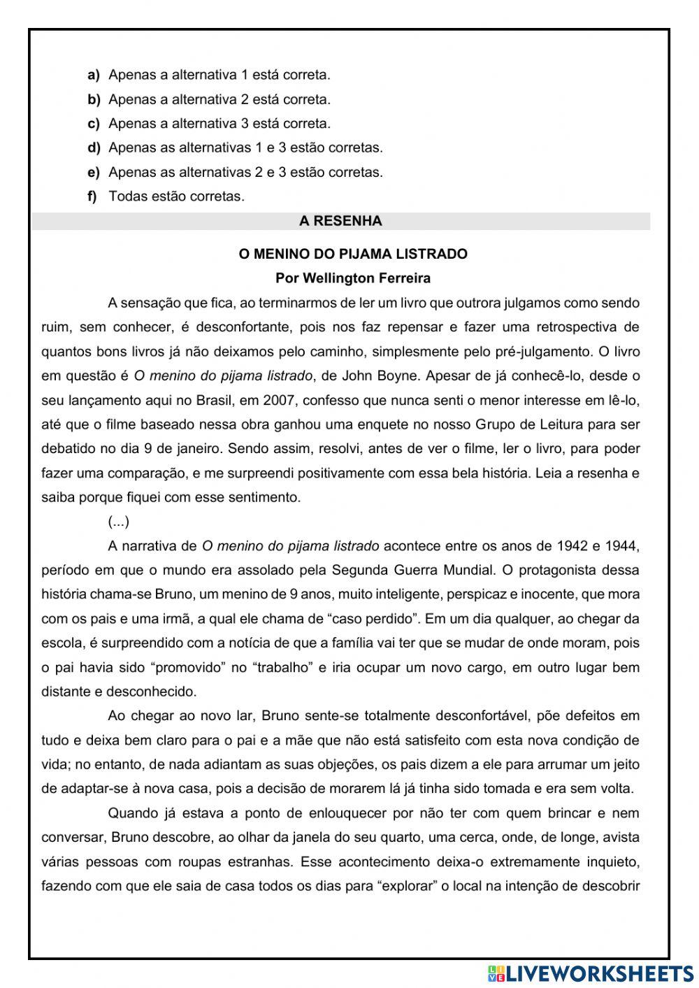 Redação e literatura