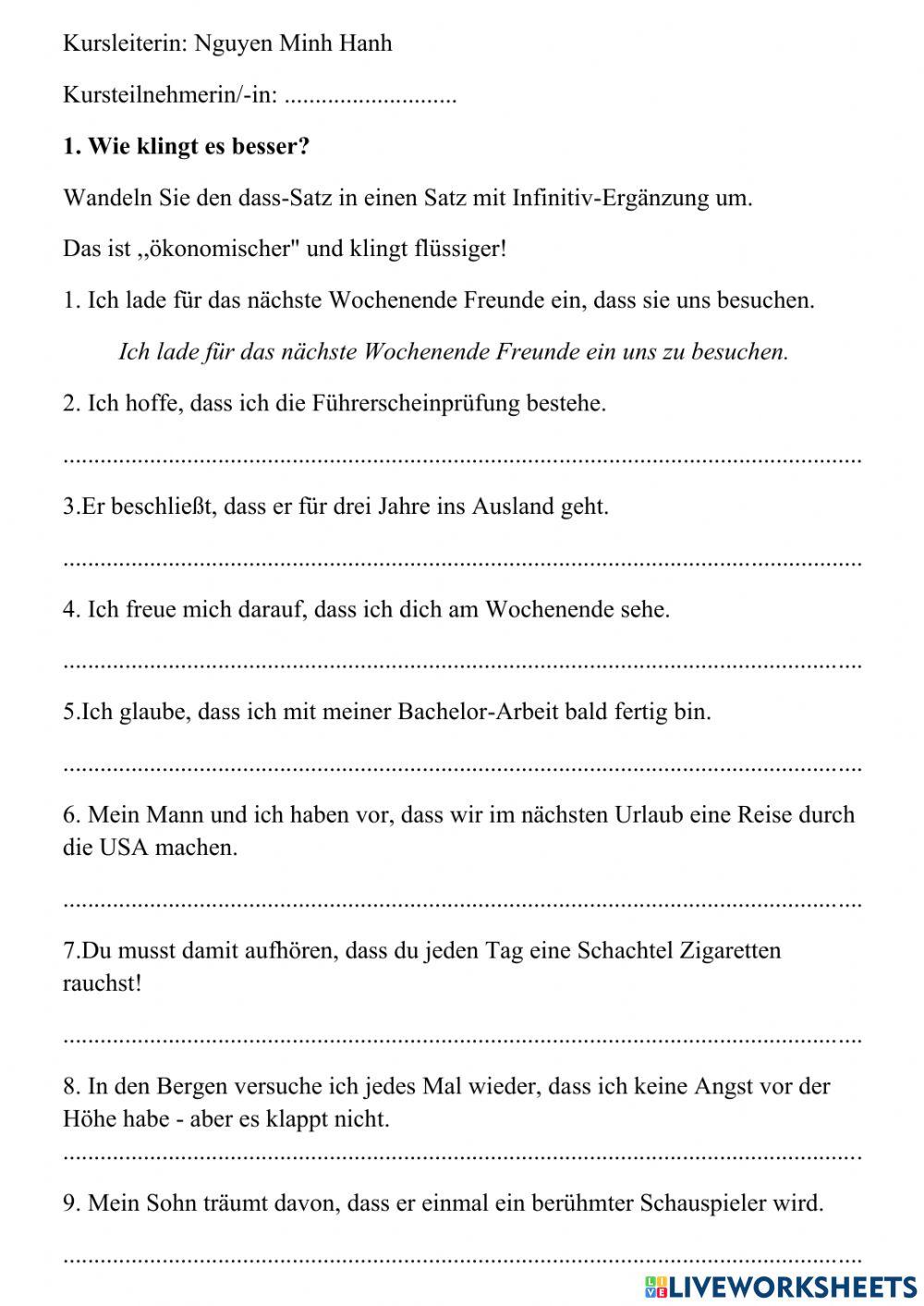 4267440 B1 L EH1 Zu Infinitiv Dass Minh Hanh 4267440 B1 L EH1 Zu Infinitiv Dass Minh Hanh