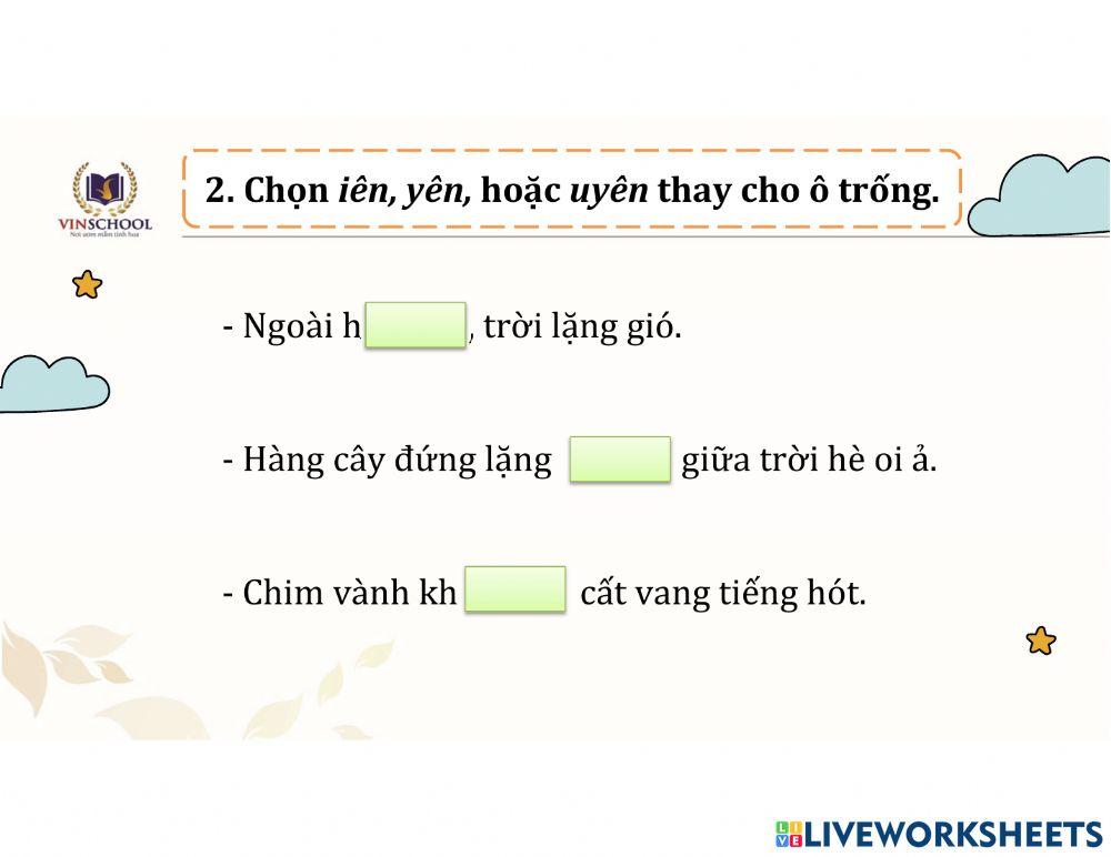 Chính tả Tuần 14