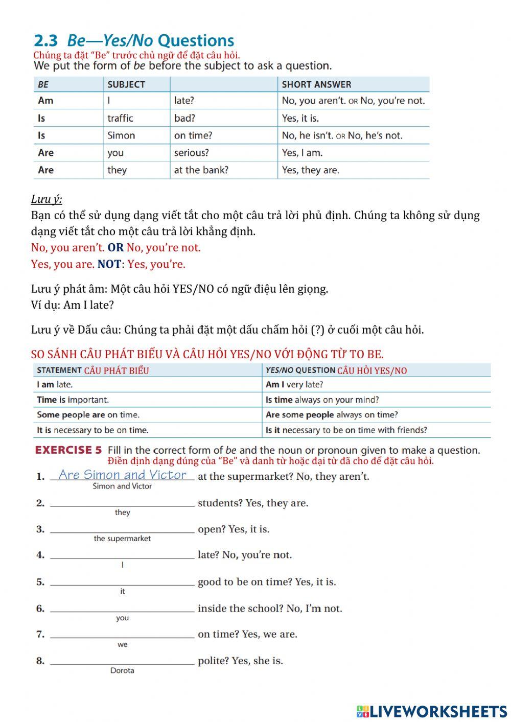 Vui 9 :Lesson 8 - Lộ Trình 2