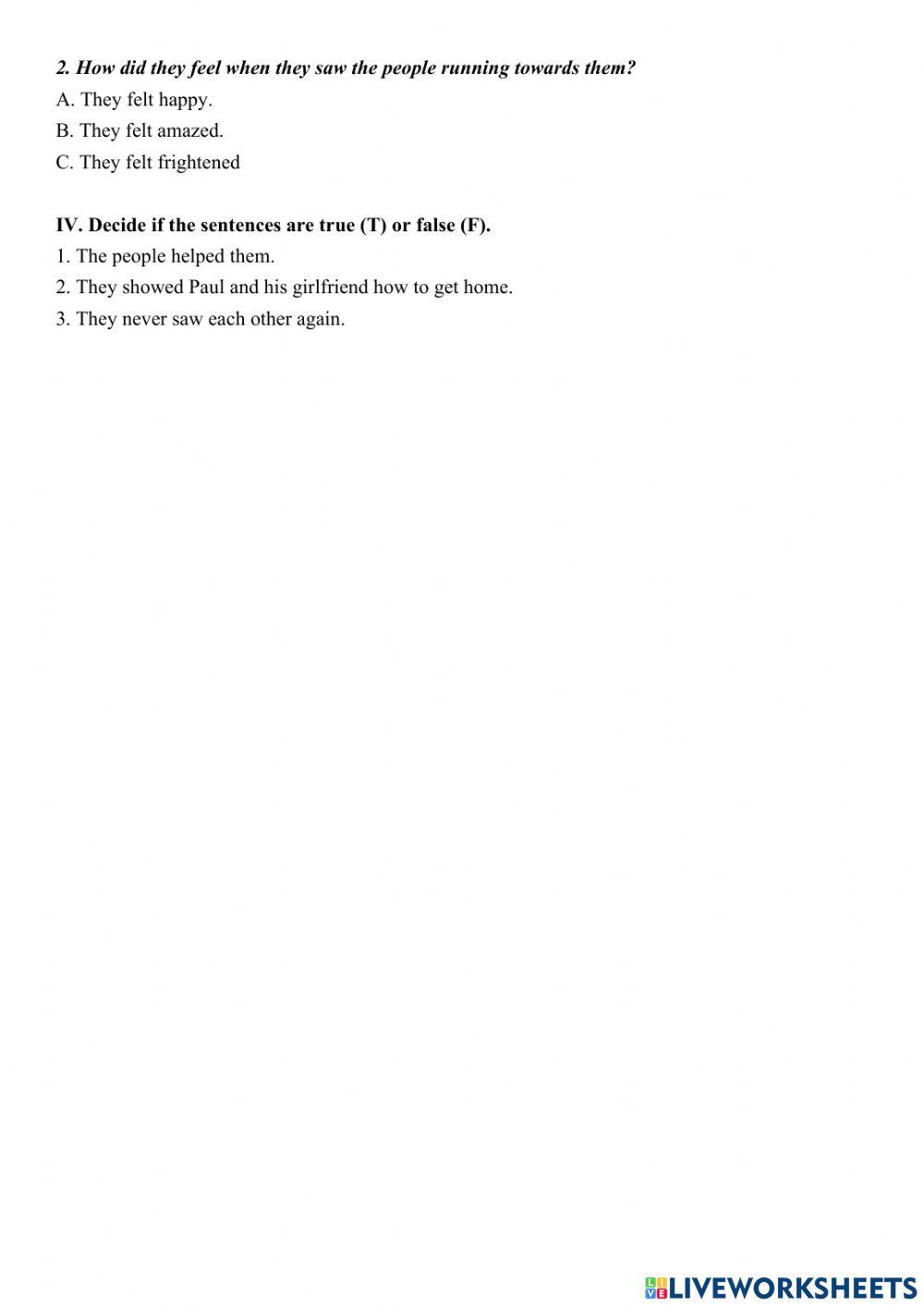 A2Plus Unit 8C LISTENING