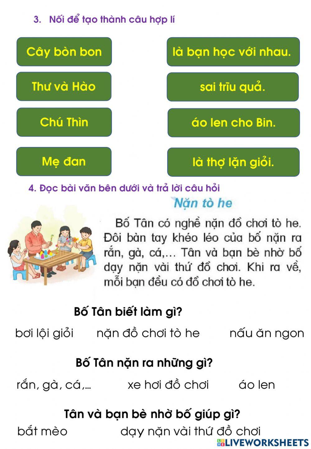 Tiếng việt - ôn tập cđ 11