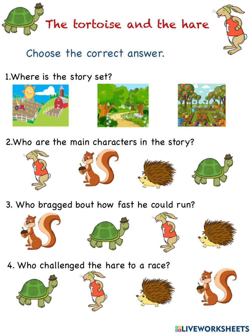 The tortoise and the hare