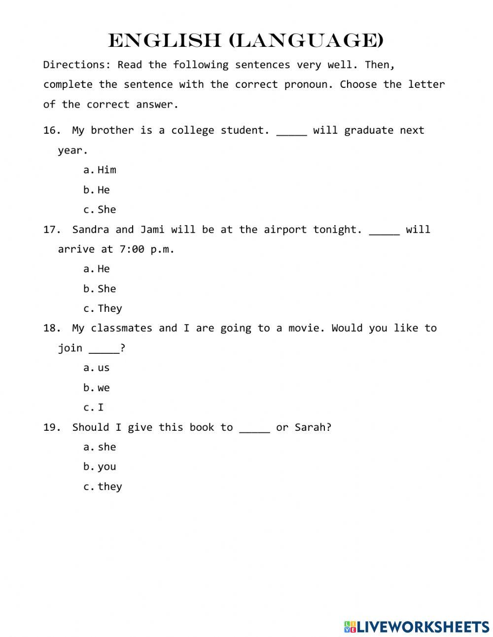 Exam Exam