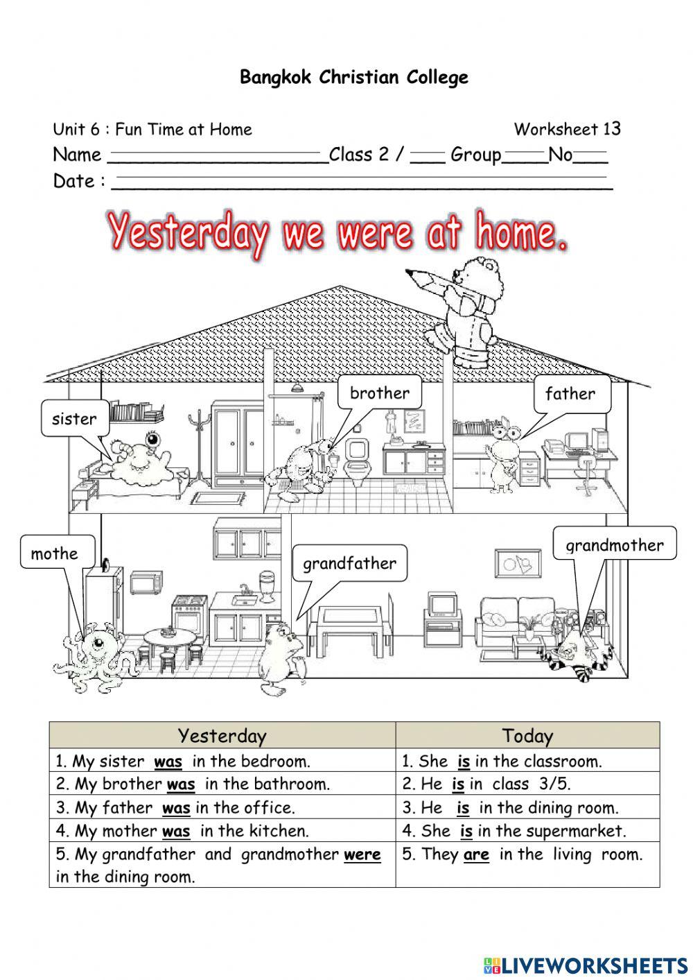 English 2 Unit6 WS13