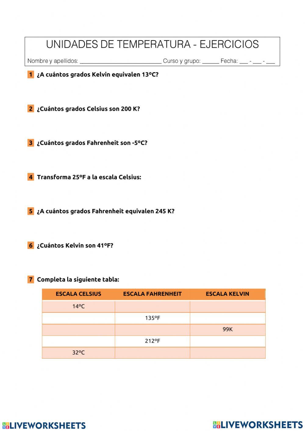 Unidades de temperatura mejorado