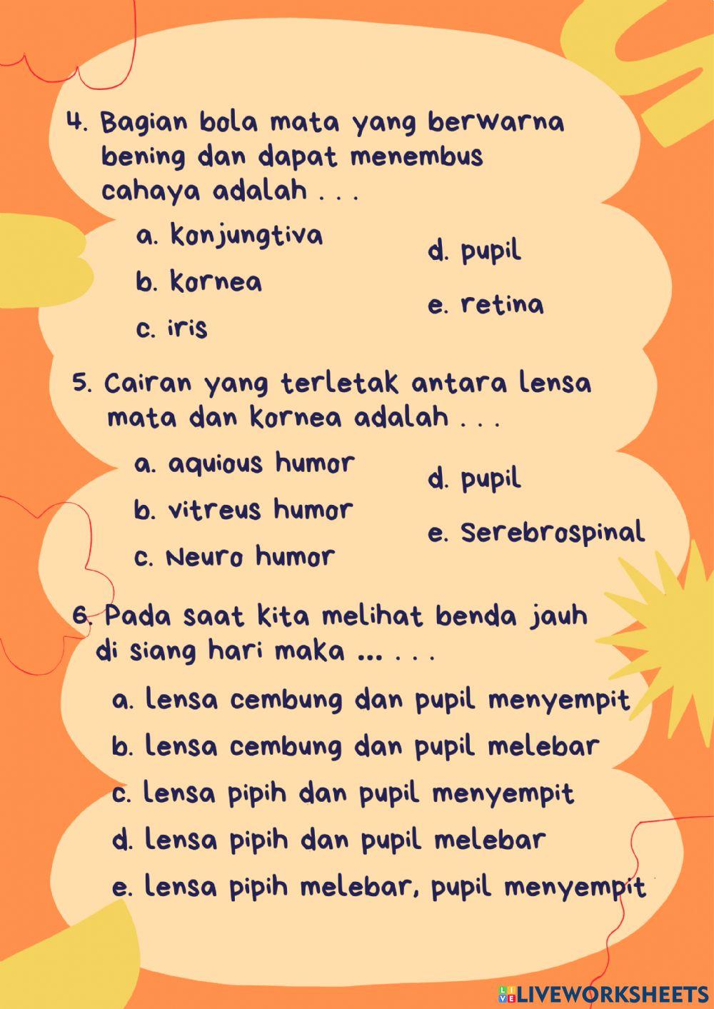 Soal Biologi Kelas XI