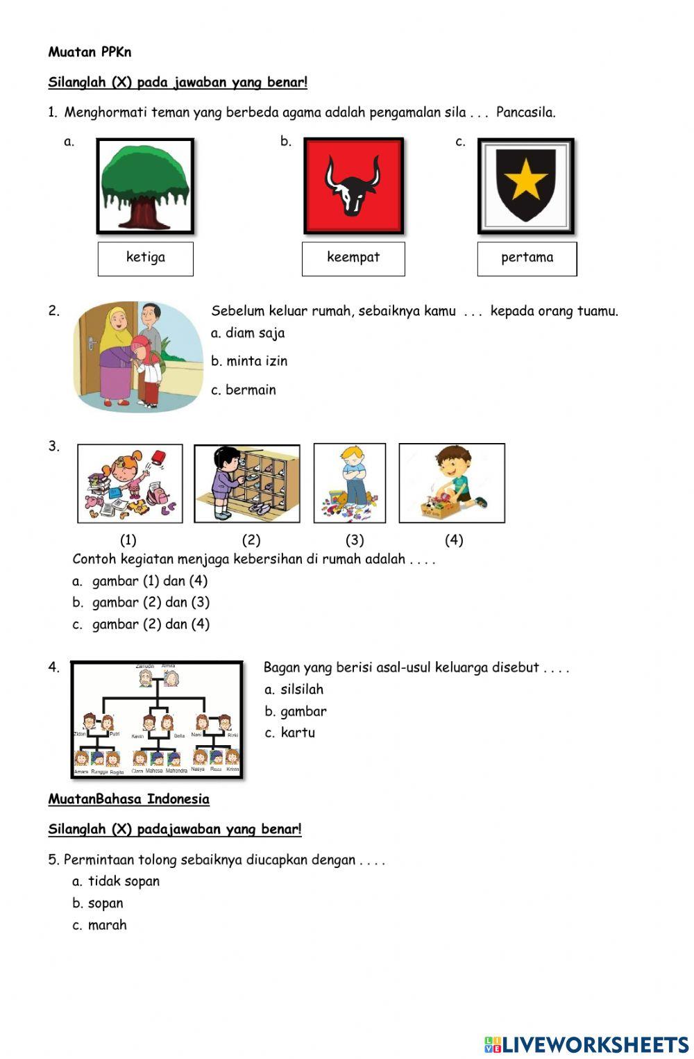 Latihan PAS Tema 4 ok