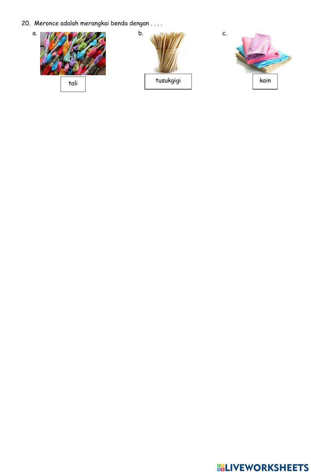 Latihan PAS Tema 4 ok