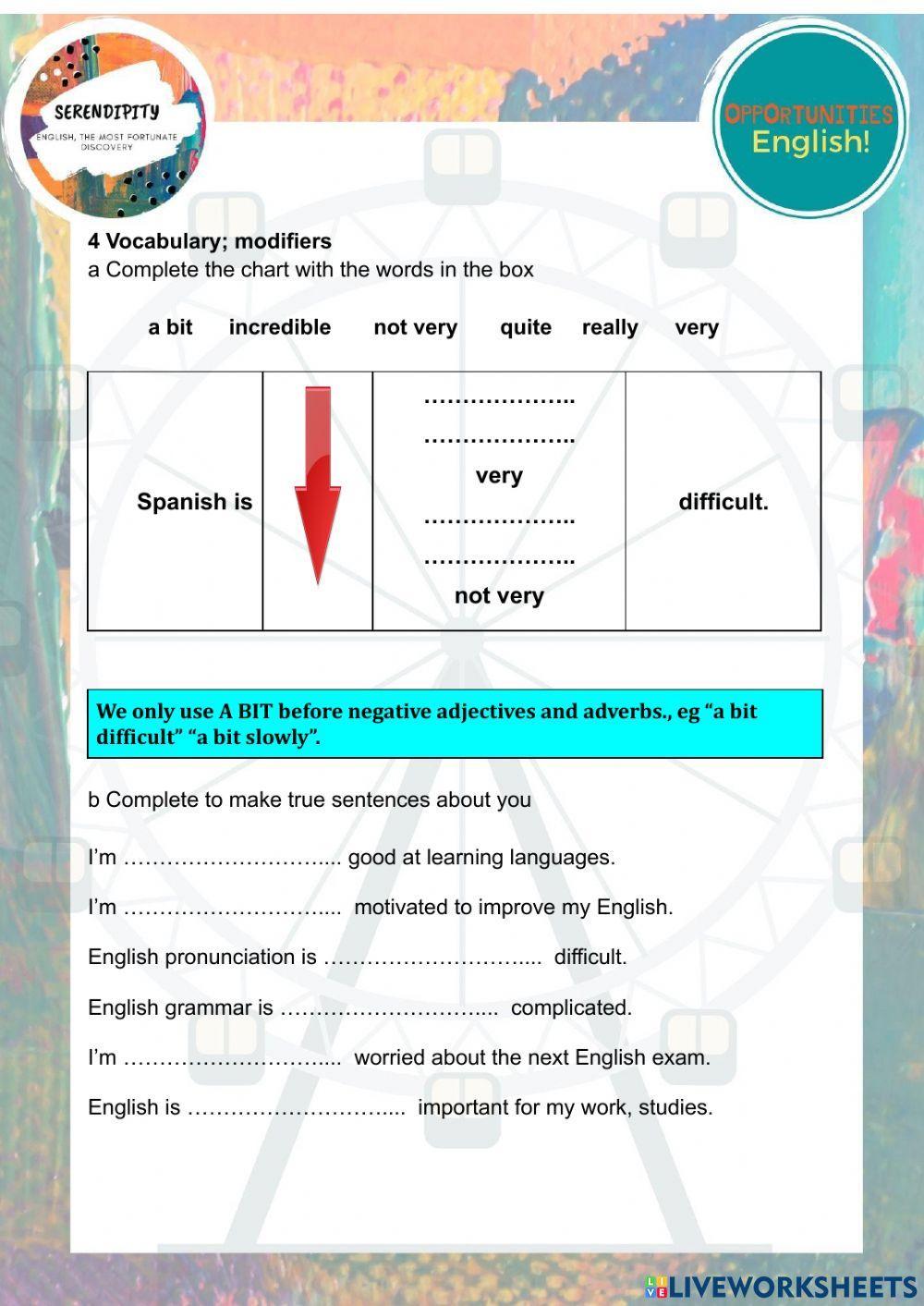 Unit 7C, pre-intermediate worksheet | Live Worksheets