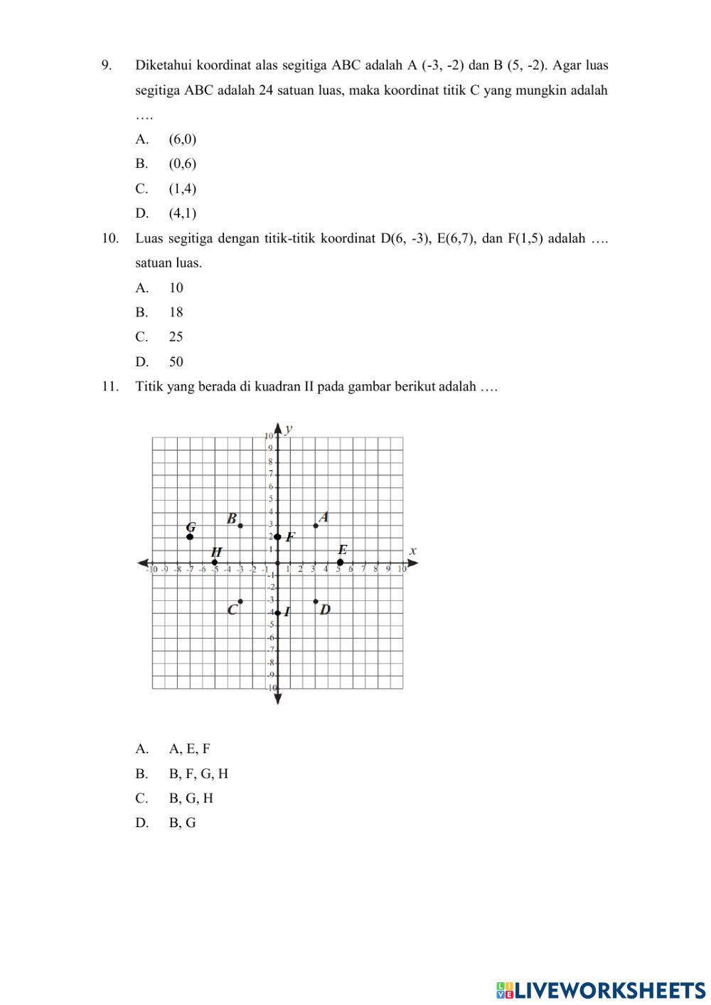 Pas Matematika Kelas 8