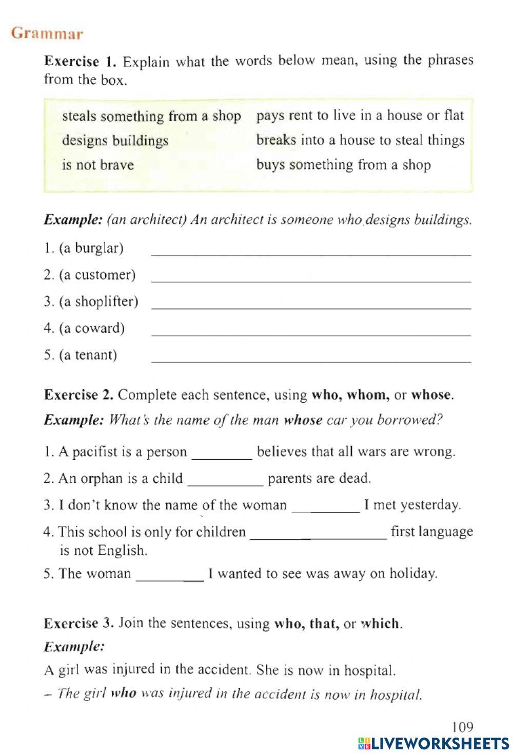 Unit 9: The post office  - Language focus