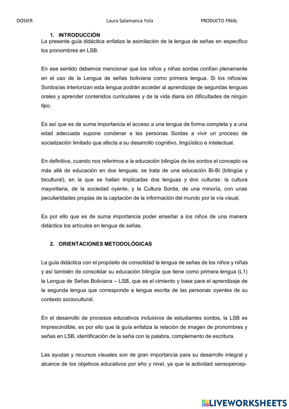 Dosier yola laura salamanca