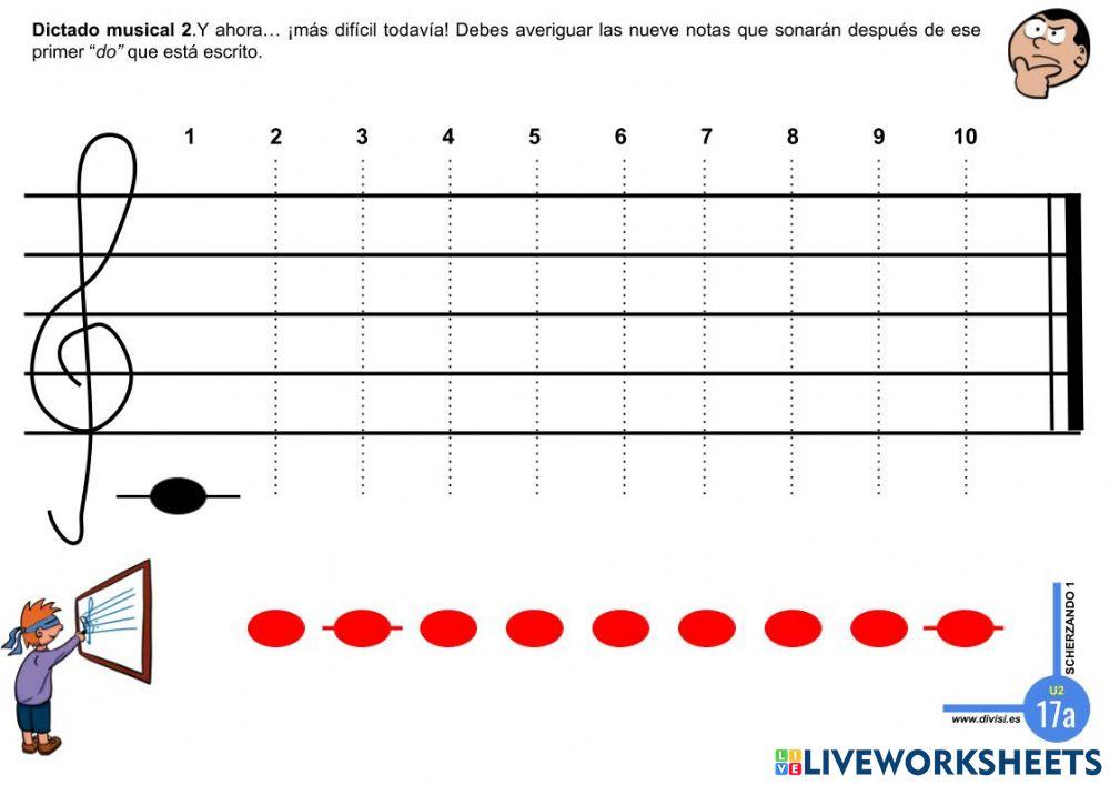 DICTADO 2  SCHERZANDO 1 pág. 17
