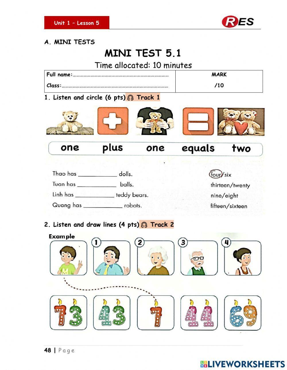 Res kids 3 mini test 5.1