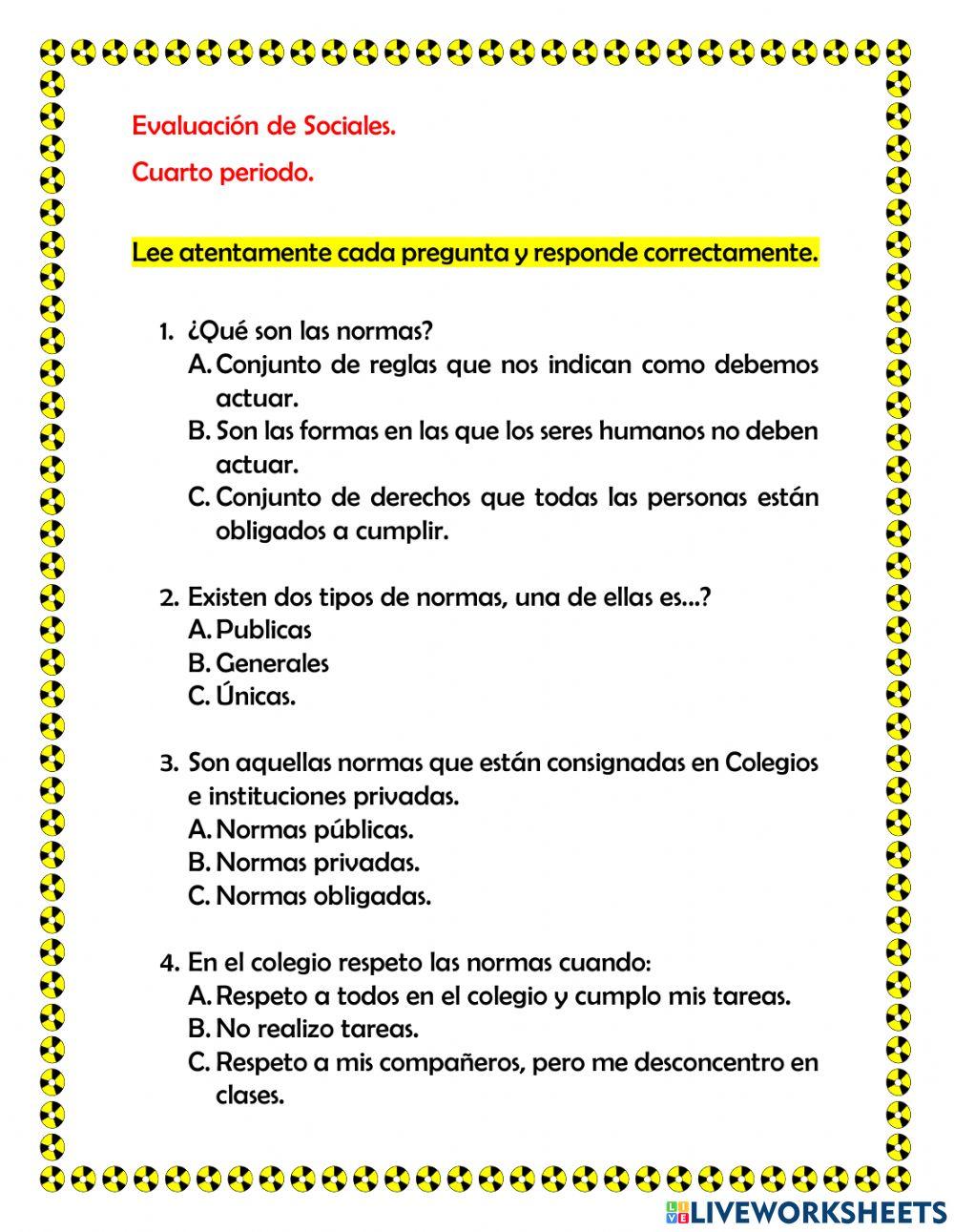 Evaluación de sociales