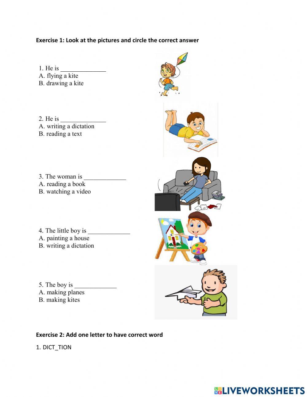 Grade 4 worksheet