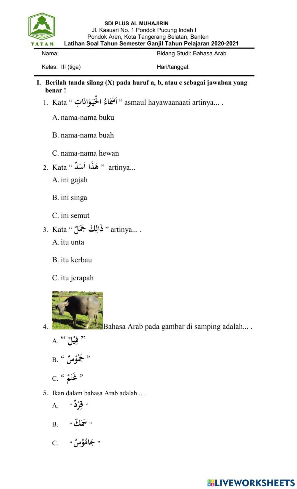 Bahasa Arab