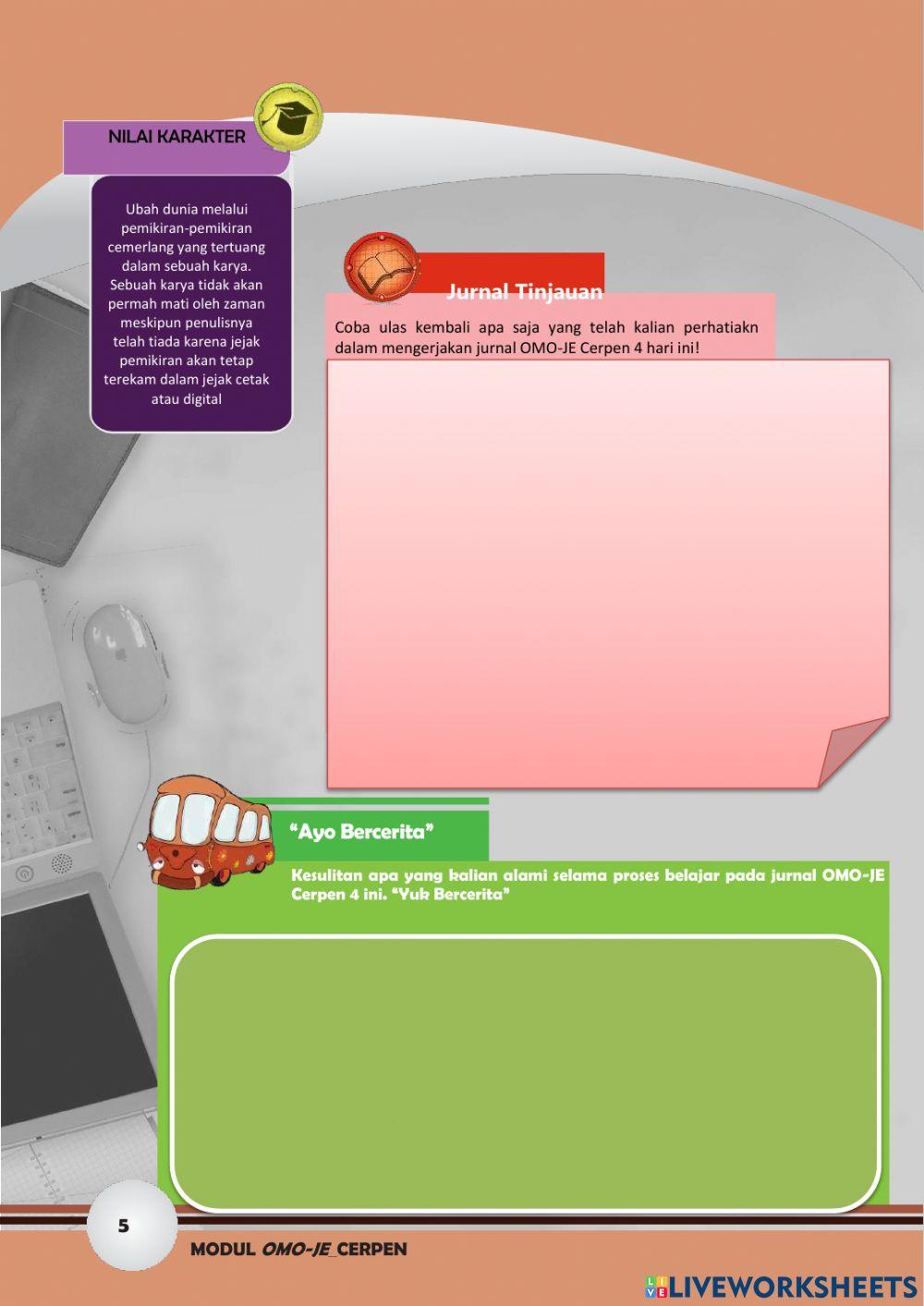 Menulis cerpen kd 4.9