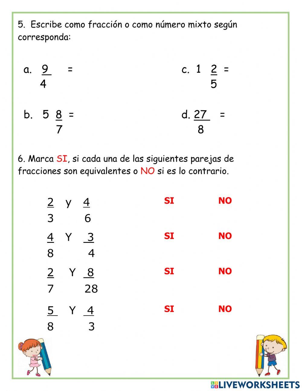 Evaluación de Matemáticas