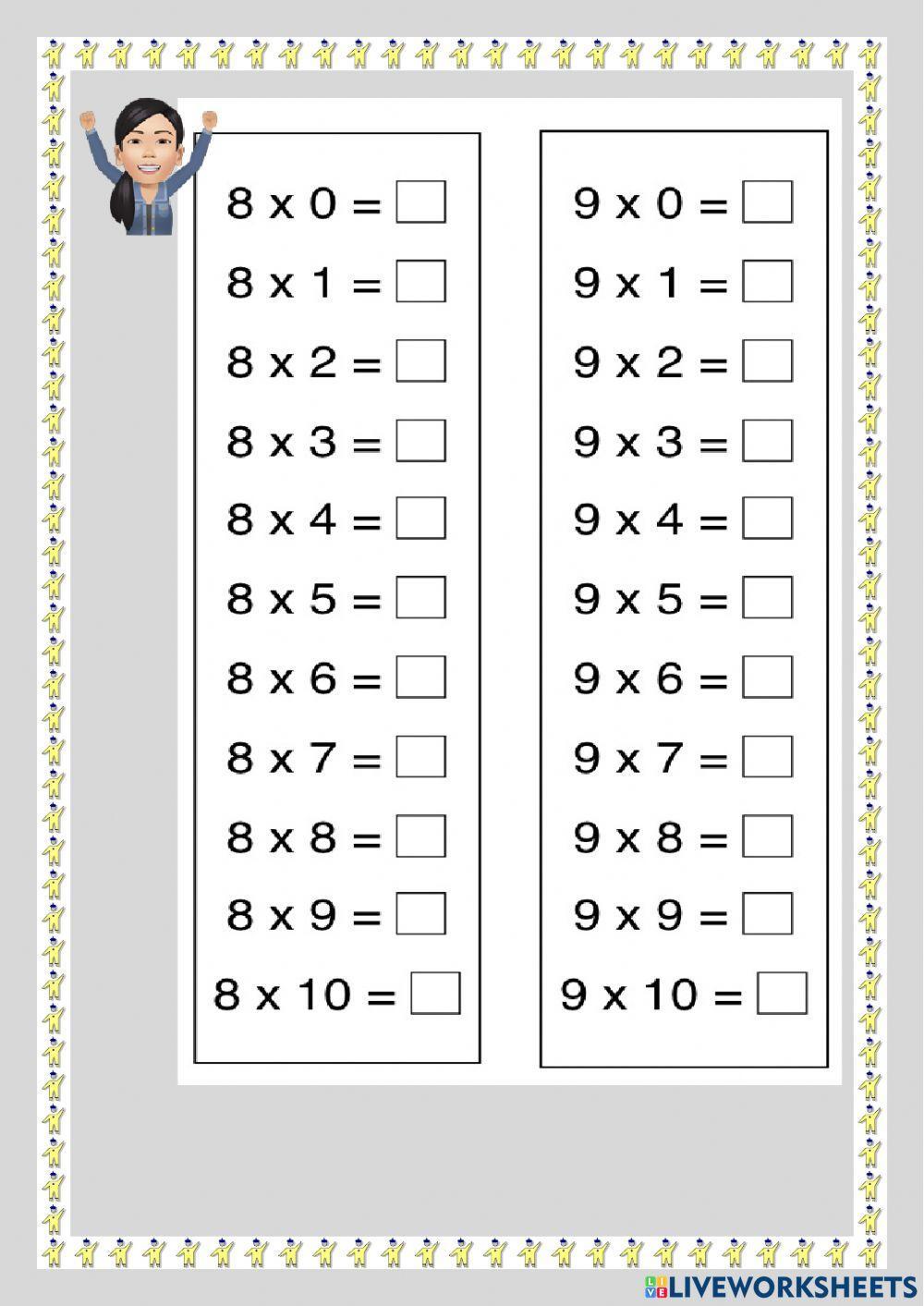 Problemas de Multiplicación