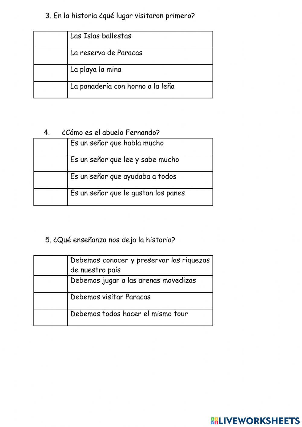 Comprensión Lectora
