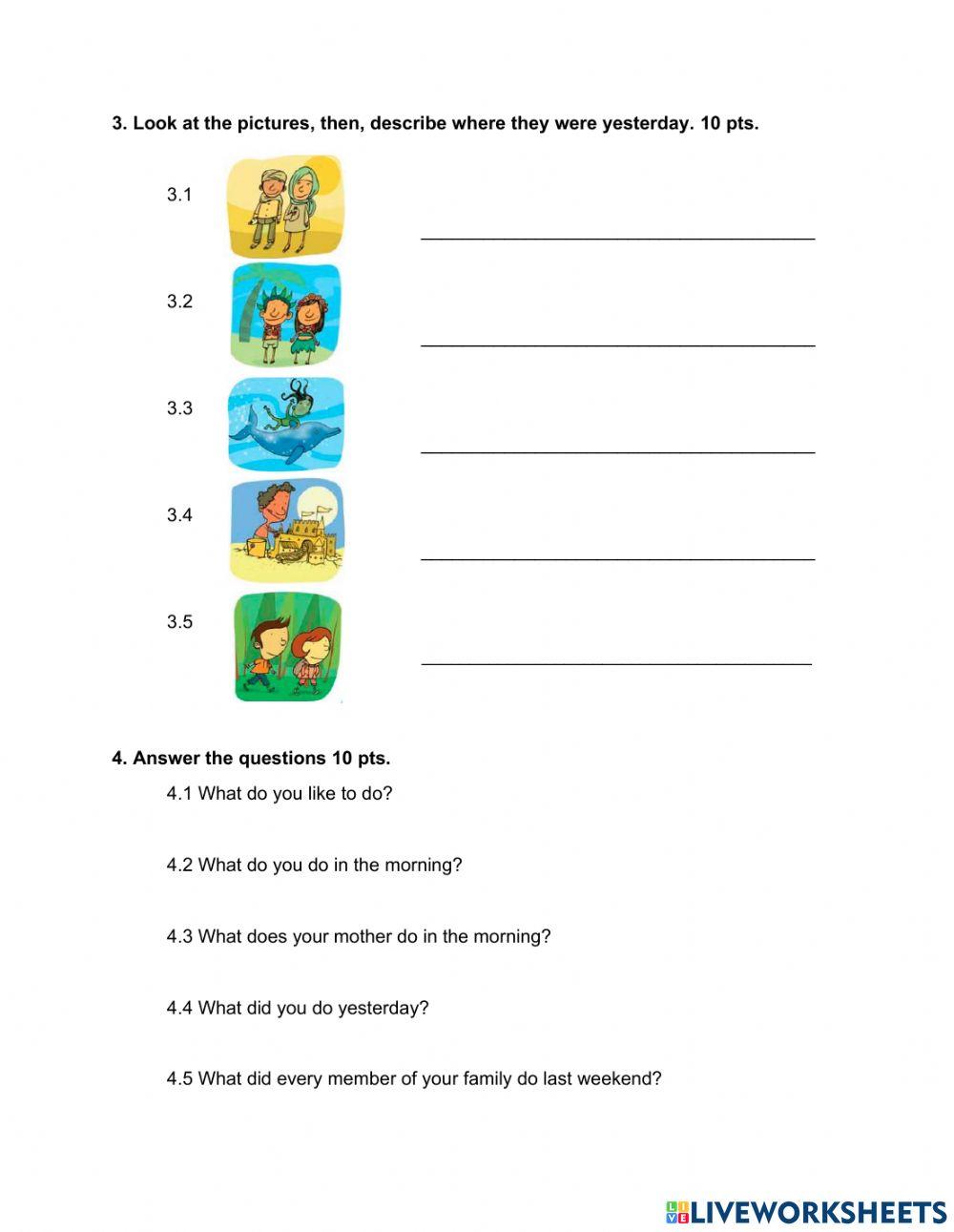 Recuperación quinto primaria