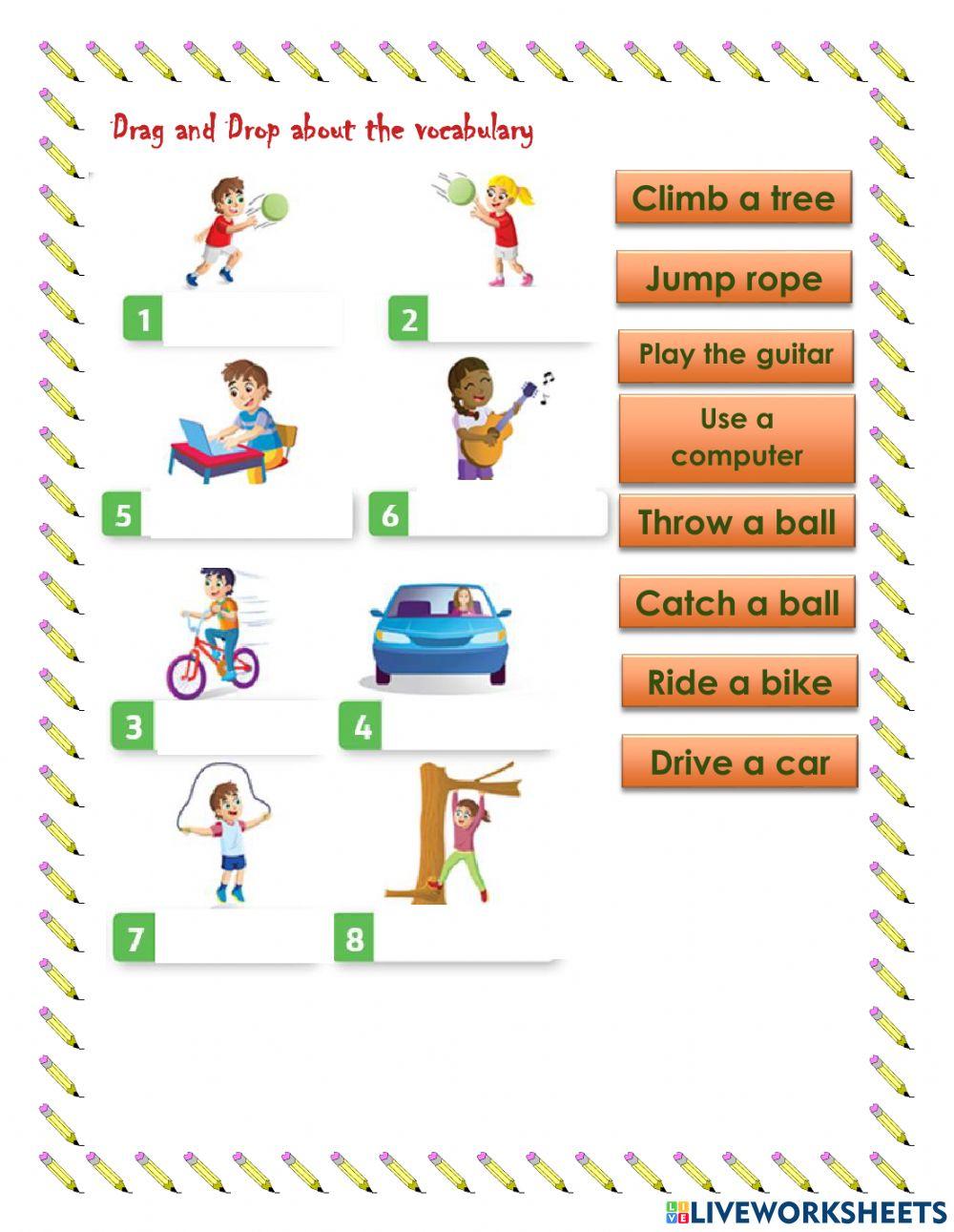 Share it! 2 Unit 5 Vocabulary